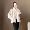 Winter Coat Women's Fashionable 2023 Pleated Cotton Jacket tjock blixtlåsbrödjacka Temperament Explosiv mångsidig bomullsjacka Kvinnor