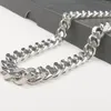 Chains 8mm 18-30inch Mens Necklace Cuban Curb Chain Stainless Steel Jewelry Gifts For Father Husband Boyfriends