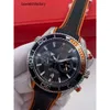 Omegawatch Dial Mens Watch 316 43mm Caixa de aço inoxidável Chinês Super Movimento Totalmente Automático Chain Up Multifuncional Timing Sports Sapphire