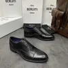 Designer Berluti Dress Shoes Leather Sneaker Men's shoes men's shoes formal business leather shoes Derby shoes low lace up Oxford shoes