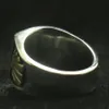 Stainless Steel Cool Hope masons Ring Est Cluster Rings289H