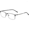 Sonnenbrillenrahmen 56mm Große Größe Verbreitert Großes Gesicht Fett Brillengestell Business Herren Titanlegierung Myopie P9847