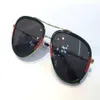 occhiali da sole firmati di lusso per donna 0062 occhiali da vista classici con montatura in metallo stile moda estiva Occhiali di alta qualità Protezione UV L268E