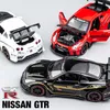 1 32 Nissan Skyline Ares GTR R34 R35 Diecasts Toy Véhicules Metal Car Model High Simulation Pull Back Collection Kids Toys 231227