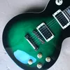 Chitarra elettrica Slash, hardware argento colore verde, tastiera in palissandro, chitarra elettrica con corpo in mogano, spedizione gratuita