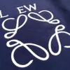 Loewve suéter designer de moda feminina marca LOE bordado tridimensional carta hoop suéter para homens e mulheres