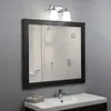 Duvar lambası Krom Banyo Işık Armatürleri Ayna 2 ışıklı Vanity Işıkları Fikstür Aydınlatma Tuvaleti