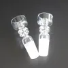 Nail banger de quartz sans dôme 14 mm 18 mm femelle mâle articulé quartz bassette de banger de banger sans dôme pour les riènes et les dabs gréements d'huile de cire