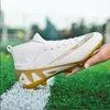 Outdoor Schuh Männer Fußbootstiefel professionelle Fußballschuhe tragen resistente Trainingschuhe passen Turnschuhe Erwachsene Stollen Gras Neu