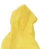 Одежда для собак Желтые светоотражающие плащи Водонепроницаемые ветрозащитные плащи с капюшоном для собак Дождевик для домашних животных Для путешествий на открытом воздухе Кемпинг Туризм