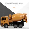 HUINA 1333 1 18 2.4G Concrete Mixer Engineering Truck Light Construction Vehicle Toys Fast 231227