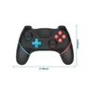 Contrôleurs de jeu Contrôleur vidéo Double moteurs Gyro Manette de jeu sans fil Compatible Bluetooth 5 0 Console de joystick programmable