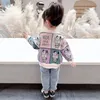 Printemps Automne Bébé Fille Hiver Manteaux De Bande Dessinée Enfants Filles Chandails Casual Coton Vêtements Tops Filles Cardigan Chandails Vêtements 231226