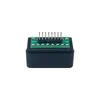 OBD macho com placa PCB conector OBD de 16 pinos J1962 conector OBDII/PCB de 2,54 pinos