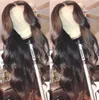 شعر مستعار عالي الكثافة فضفاضة جسم الباروكات 13x6 الدانتيل الأمامي الدانتيل العميق REMY HUSH HARLINE HARILLINE LONG LONG BLACK END FULL FOR WOMEN750237540093