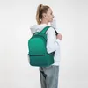 Backpack Turquoise Ombre Backpacks Solid Colour Art Casual Print Student School Bag Women Man's Travel Bags Laptop Daypack