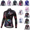 MLC Shirt per asciugatura rapida Bike Summer Maniche lunghe Cicling Top Ropa Ciclismo Women's Jersey traspirante MTB 231227