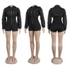 Puffer Zipper Up jaqueta adequada para mulheres sexy macacão elegante macacão preto bolha jaqueta roupas de inverno 231227