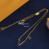 Vintage Gold Chain Necklaces Bracelets Jewelry Sets Retro Copper Chic Bracelets Pendant Necklaces Anniversary Birthday Gift