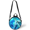 Вечерние сумки Aircraft Sky Детская сумка для детского сада с 3D принтом через плечо для школьных женщин Мини-круглые рюкзаки Rugtas