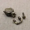 DIY аксессуары для тканого браслетного плетения Paracord Multifunction Bustle Brass Cond Clasps Подключить наружный маленький инструмент 231227