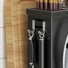 Kitchen Storage Shelf Holder Drain Racks Stainless Steel Fork Spoon Knife Cutting Board Cutlery Stand Accessories 231226