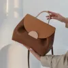 Designer feminino numero un nano bolsa de ombro bolsa de retalhos de couro com uma base que não é fácil de sujar carteira com padrão de lichia