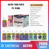 Оптовая одноразовая электронная сигарета TASTEFOG Astro Fruits Flavors DHGATE Цена 7000 затяжек Vape