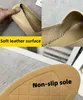 Fishermans Schoenen Dames Platte Schoenen Espadrilles Luxe Echt Leer Dames Strand Halve Slippers Mode Loafers Luxe Cap Toe Visser Canvas Schoen Designer Schoenen