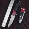 Pocket Folding Knife With Clip Stonewashed D2 Blade G10 Handle EDC Outdoor Knives Camping Survival Handing Knife