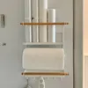 Küche Lagerung Hängenden Kühlschrank Organizer Magnetische Regal Kühlschrank Gewürz Halter Wand Aufhänger Gewürze Rack Werkzeug