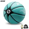 Wade nummer 3 Storlek 7# Original PU läder basketboll för vuxna/barn inomhusboll med gratis verktyg gåva 231227