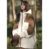 여성용 재킷 2023 유형 충전 코트 선임 INS 가을 디자인 감각 소액 American Retro Top Spring 및 P153