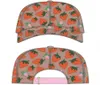 Classic Letter Strawberry print baseball cap Women Famous Cotton Adjustable Skull Sport Golf Ball caps Curved high quality cactus 5336812