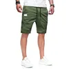 Herenshorts Heren Running Athletic Workout Golfs Korte katoenen trekkoord Cargo Joggers Losse mannelijke zomerstrandbroeken