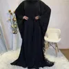 Ethnic Clothing Szata Djellaba femme vestidos kaftan Dubai abaya Turcja muzułmańska moda hidżab sukienki islam sukienki abayas dla kobiet kaftan