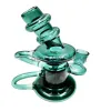 DAB Rig Recycler Mini Glass Bongs Cyclon Inline Kleine Effekt Wasserrohre Rauchrohre Bubbler Rigs Wirbe mit Schüssel W20A ZZ