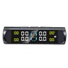 Peças EACE Solar TPMS Monitor de pneu de carro Sensor de pressão dos pneus Sistemas de alarme de segurança automotiva Display digital Pressão dos pneus