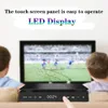 Lecteur DVD haute définition Home playerTVbox Disque Connexion AV avec entrée USB sortie casque écran LED tactile 231226