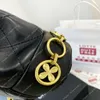 Alta qualidade com logotipo carteira de luxo bolsa ombro mochila crossbody designer mini bolsa 23b pingente19 * 16cm bolsa