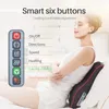 Jinkairui est 3 in 1 Massage Pillow Home Car Duel Use Neck Back Shoulder Waist Body Massager Portable Gift Relief Pain 231227