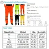 Pantalons pour hommes Hommes 2024 Casual Travailleur de l'assainissement Hommes Bandes réfléchissantes Polaire Jogging Pantalones Hombre