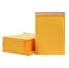 Kraft papierowy bąbelki worki mailery wysłabana koperta z bąbelkami Ekologiczne ekologiczne recyklingowe torba pocztowa upuszcza okony żółte