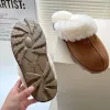 مصمم منصة الأحذية الدافئة مصمم الخريف الشتاء للنساء الكلاسيكيات Tazz Woolen Slippers Inddoor Luxury الحفاظ على دافئة Tasman Slippers أحذية Snow Boot Size 35-41