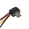 RunCam Cable de alimentación de salida de TV de alta calidad para cámara RunCam2/RunCam3/RunCam Split FPV/máquina transversal/piezas para drones Rc de carreras