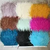 10-yard Wysoka jakość strusiaku Pióro Pióro Wstążka Fringe Fringe Pióro 10-15CM4-6 cala Szkiecie szycia CZYTACJE Dekoracja 231227