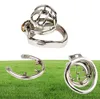 NEW Stainless Steel Super Small Male Chastity Cage with Antioff ring BDSM Sex Toys For Men Chastity Device 35mm Short Cage6301826