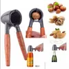 Strumenti di verdure da frutta Mtifunction Nutcracker Almond Nucut Pecan Hazelnut Filbert Nut Nut Cucina Strumento Clip Clip Household 210406 ​​Drop Dh2pr