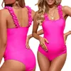 Set Sexy une pièce enceinte maillots de bain femmes 2022 Premama maillot de bain body solide maternité maillot de bain brésilien plage vêtements de natation