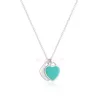 2024 New Jewelry heart necklace pendant necklaces designer for women clover necklace fashion jewelry woman silver chain designer jewelrys Birthday Christmas Gift